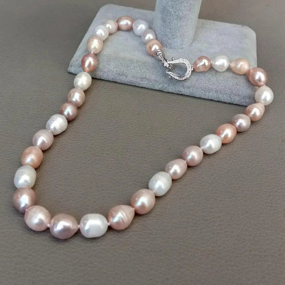 Aurora Clasp Pearl Necklace - Voisson