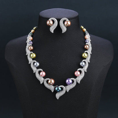 Aurora Pearl Wave Earrings - Voisson