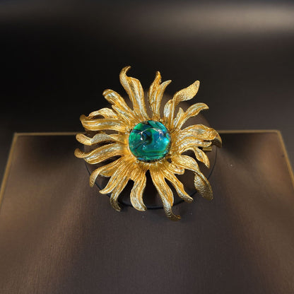 Azure Bloom Brooch - Voisson