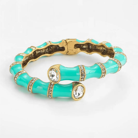 BambooGleam Open Bracelet - Voisson