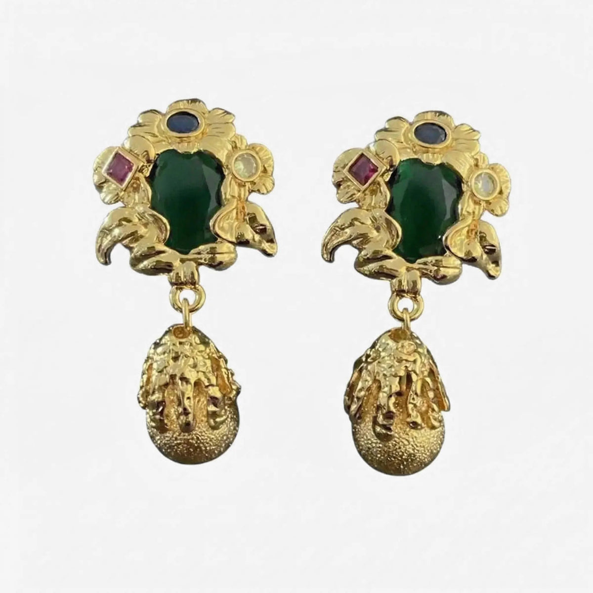 Baroque Blossom Earrings - Voisson