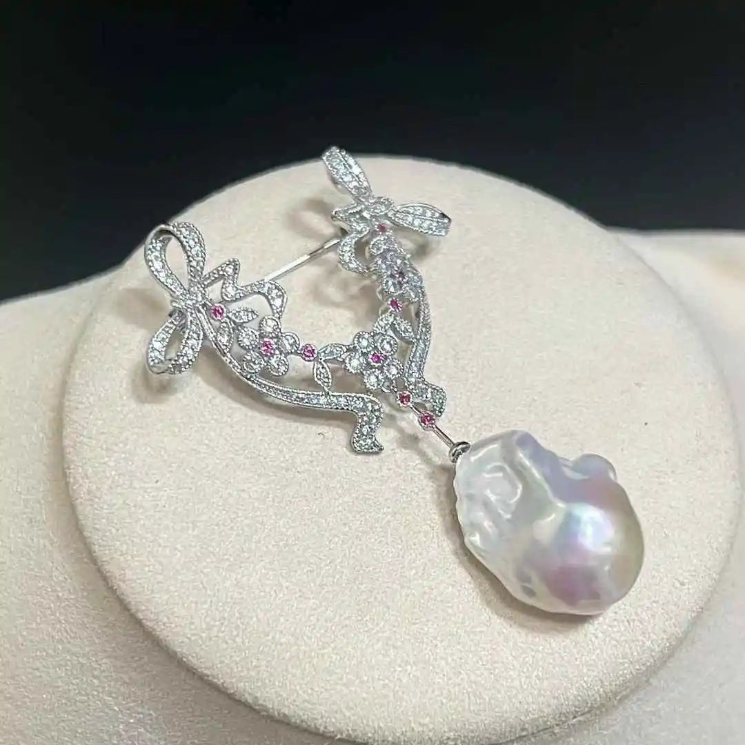 Baroque Bow Brooch - Voisson