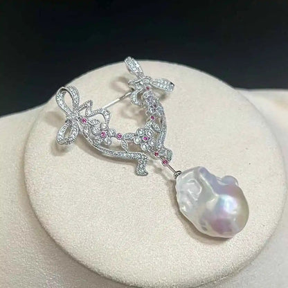 Baroque Bow Brooch - Voisson