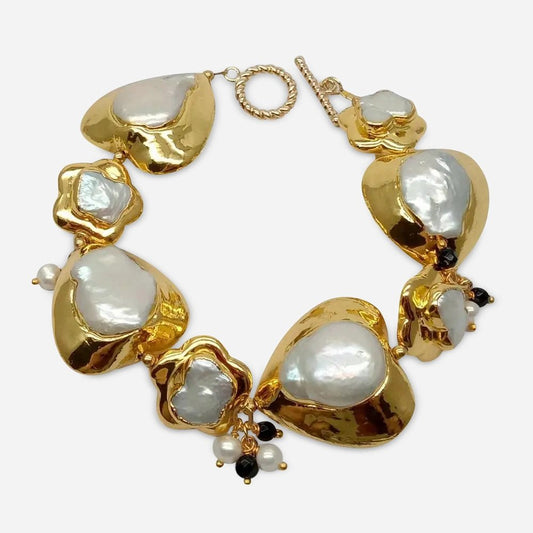 Baroque Empress Pearl Bracelet - Voisson
