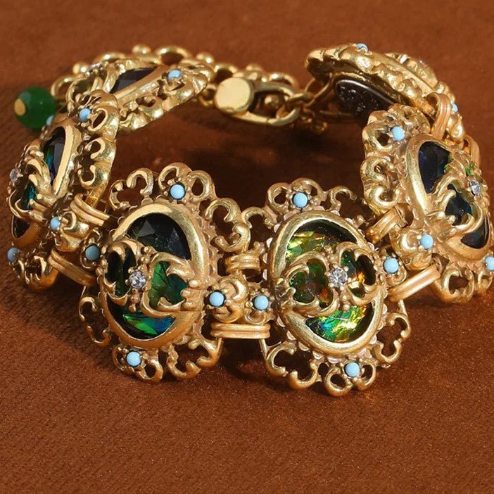 Baroque Halo Link Bracelet - Voisson