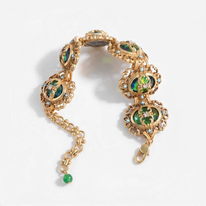 Baroque Halo Link Bracelet - Voisson