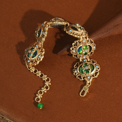 Baroque Halo Link Bracelet - Voisson