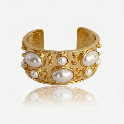 Baroque Pebble Cuff - Voisson