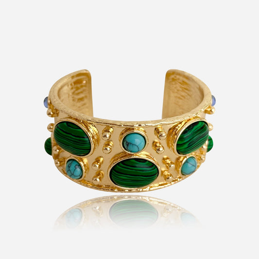 Baroque Pebble Cuff - Voisson