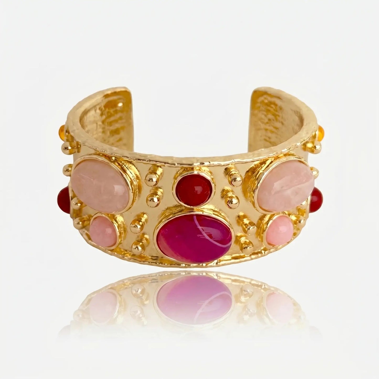 Baroque Pebble Cuff - Voisson