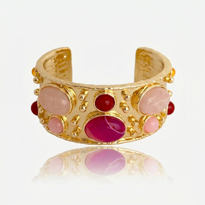 Baroque Pebble Cuff - Voisson