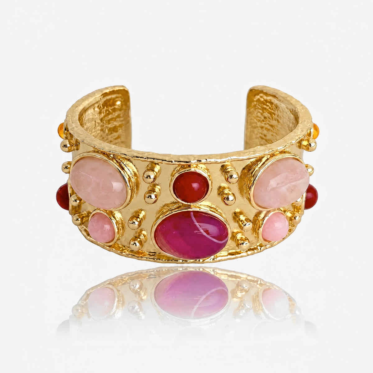 Baroque Pebble Cuff - Voisson