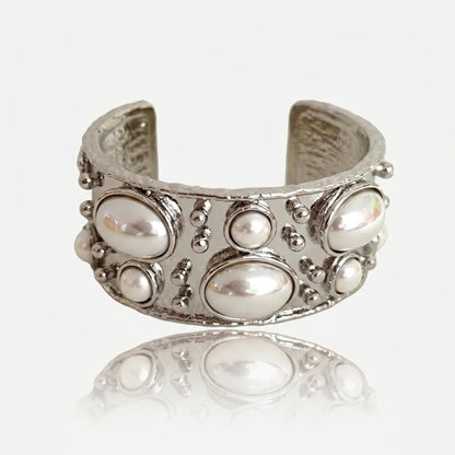 Baroque Pebble Cuff - Voisson