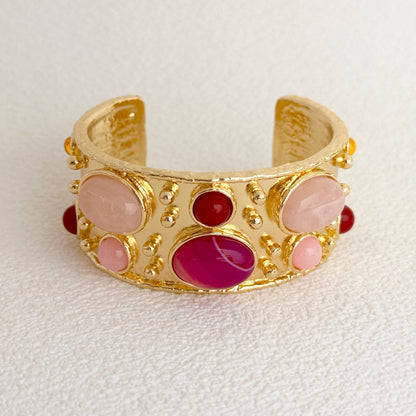 Baroque Pebble Cuff - Voisson