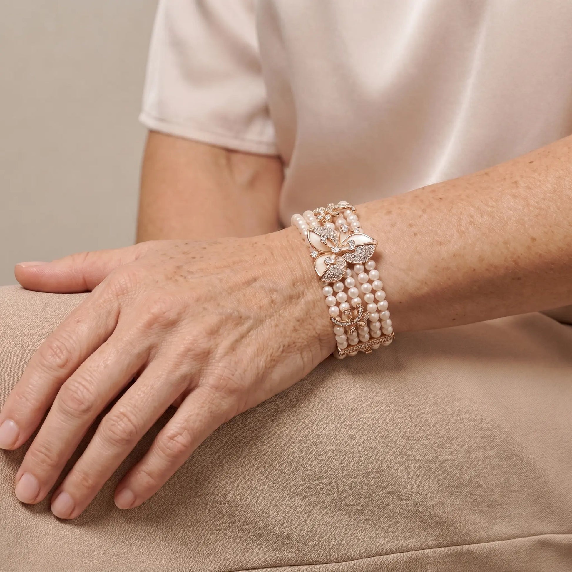 Belle Jardin Pearl Bracelet - Voisson