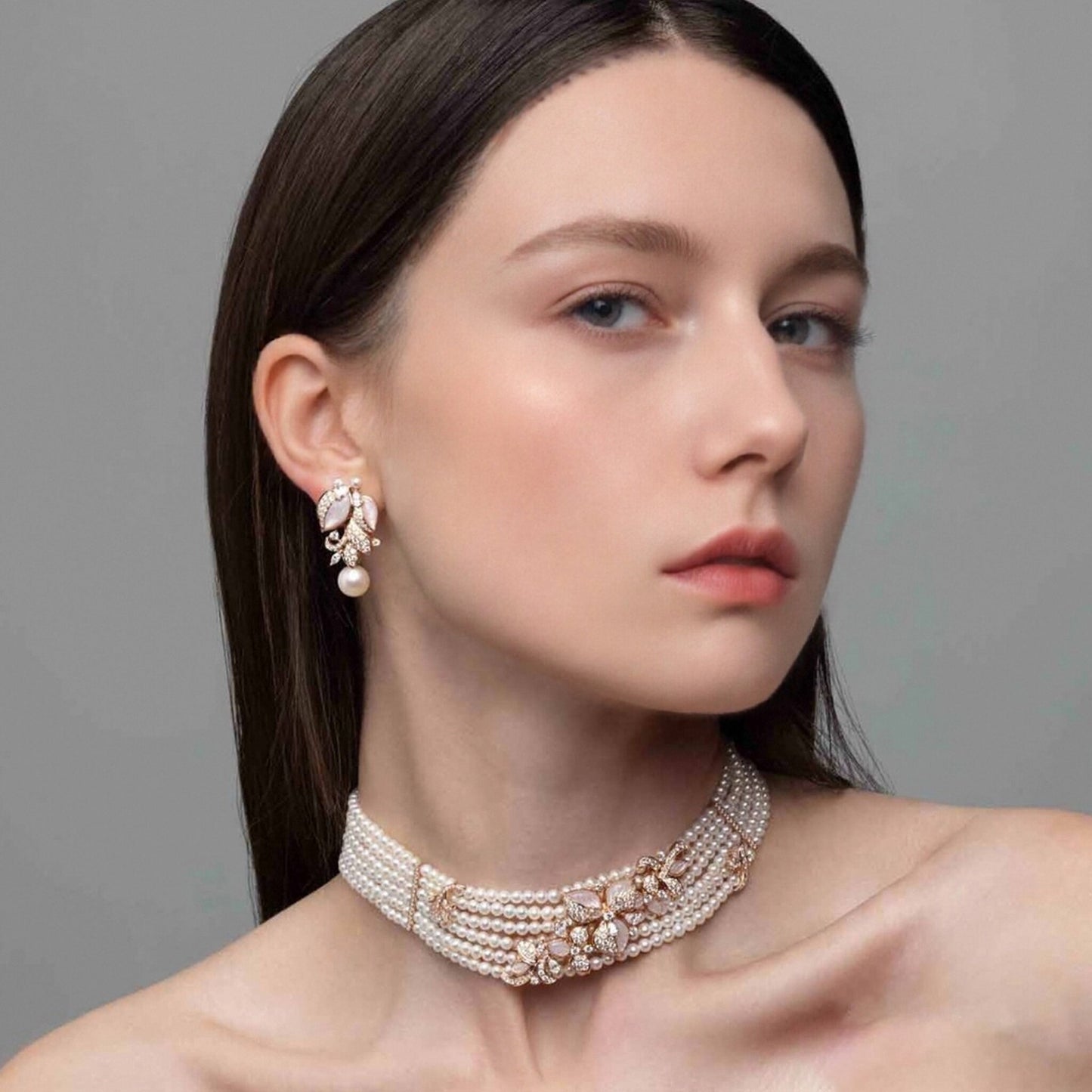 Belle Jardin Pearl Earrings - Voisson