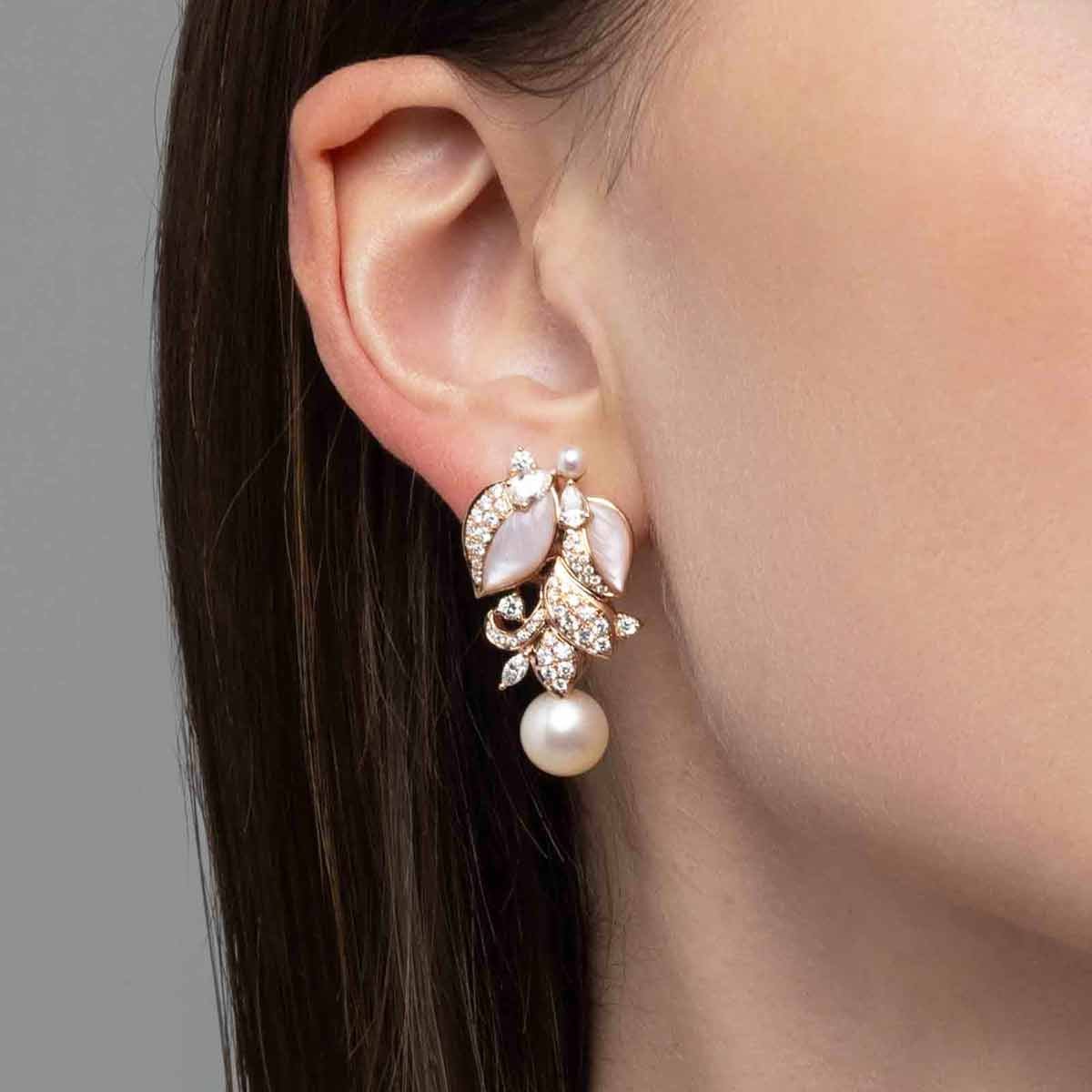 Belle Jardin Pearl Earrings - Voisson