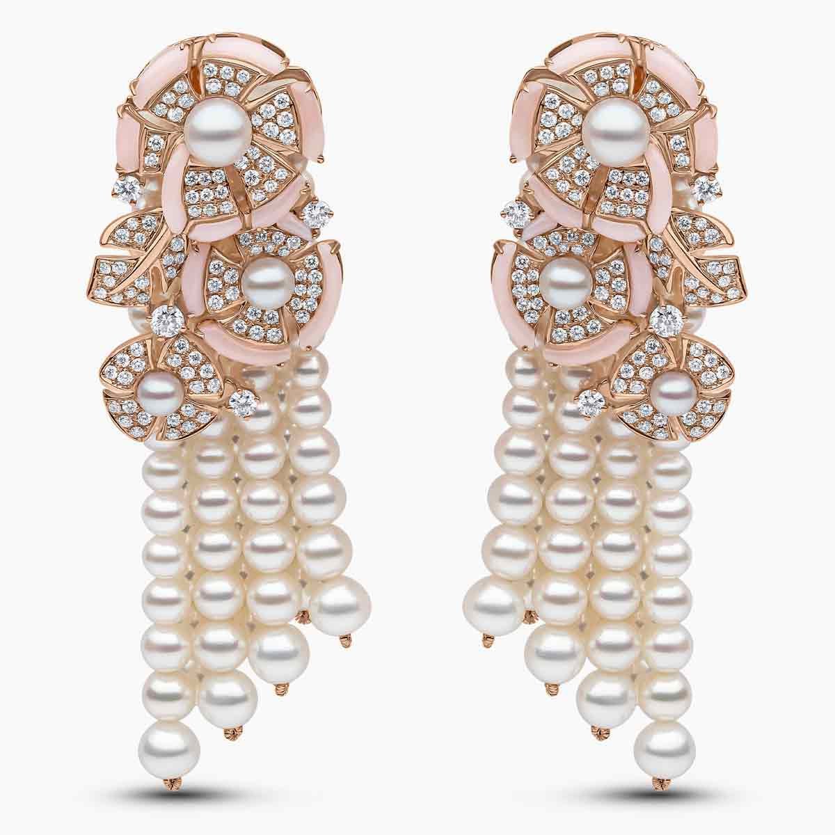 Blossom Royale Pearl Earrings - Voisson