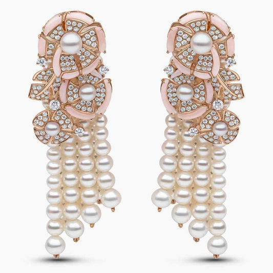 Blossom Royale Pearl Earrings - Voisson