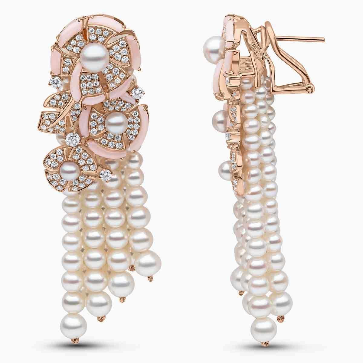 Blossom Royale Pearl Earrings - Voisson