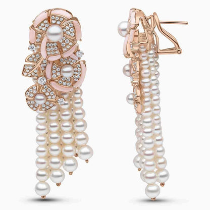 Blossom Royale Pearl Earrings - Voisson