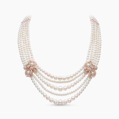 Blossom Royale Pearl Necklace - Voisson