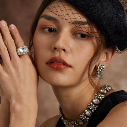 Blue Veritas Gold Ring - Voisson