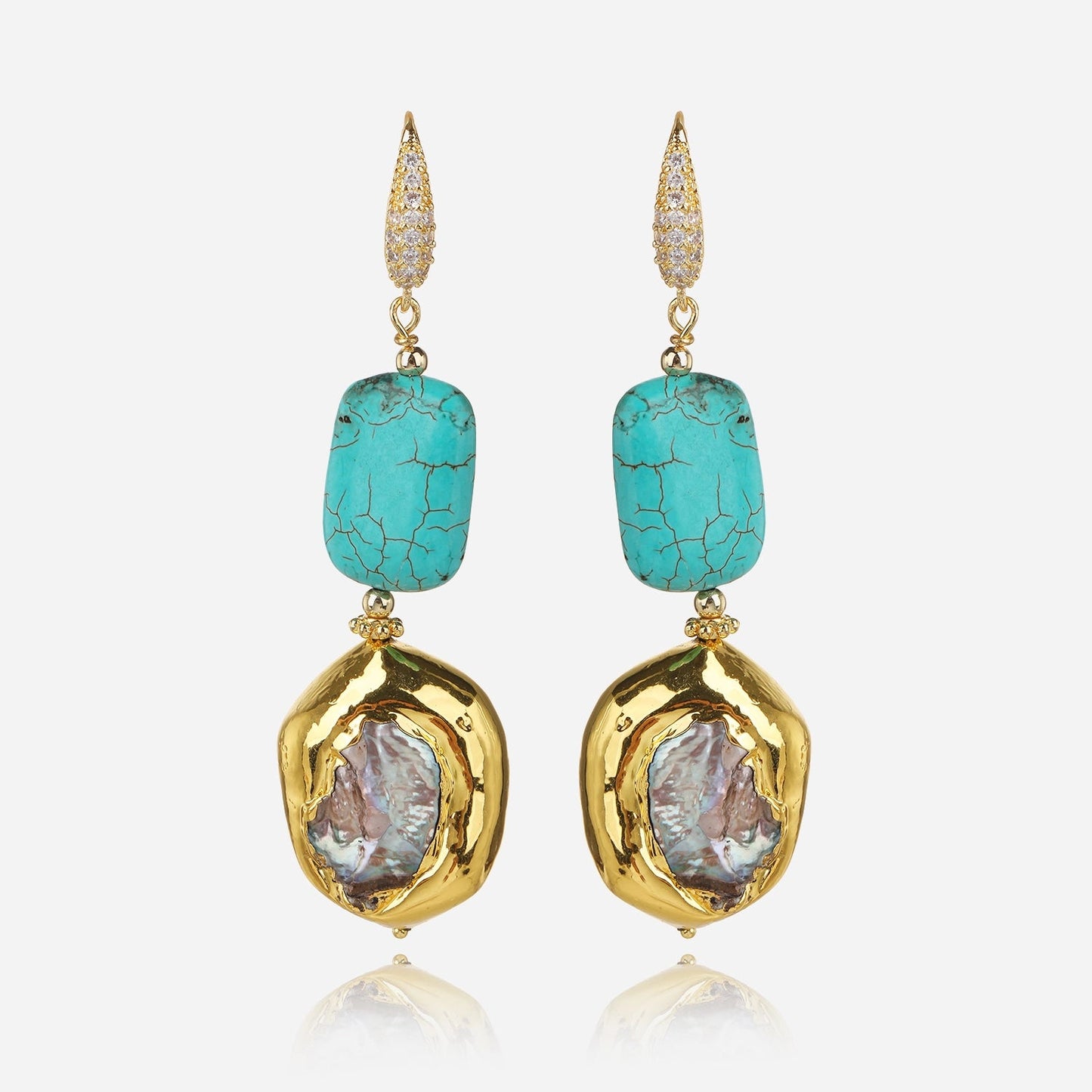 Bluefire Muse Earrings - Voisson