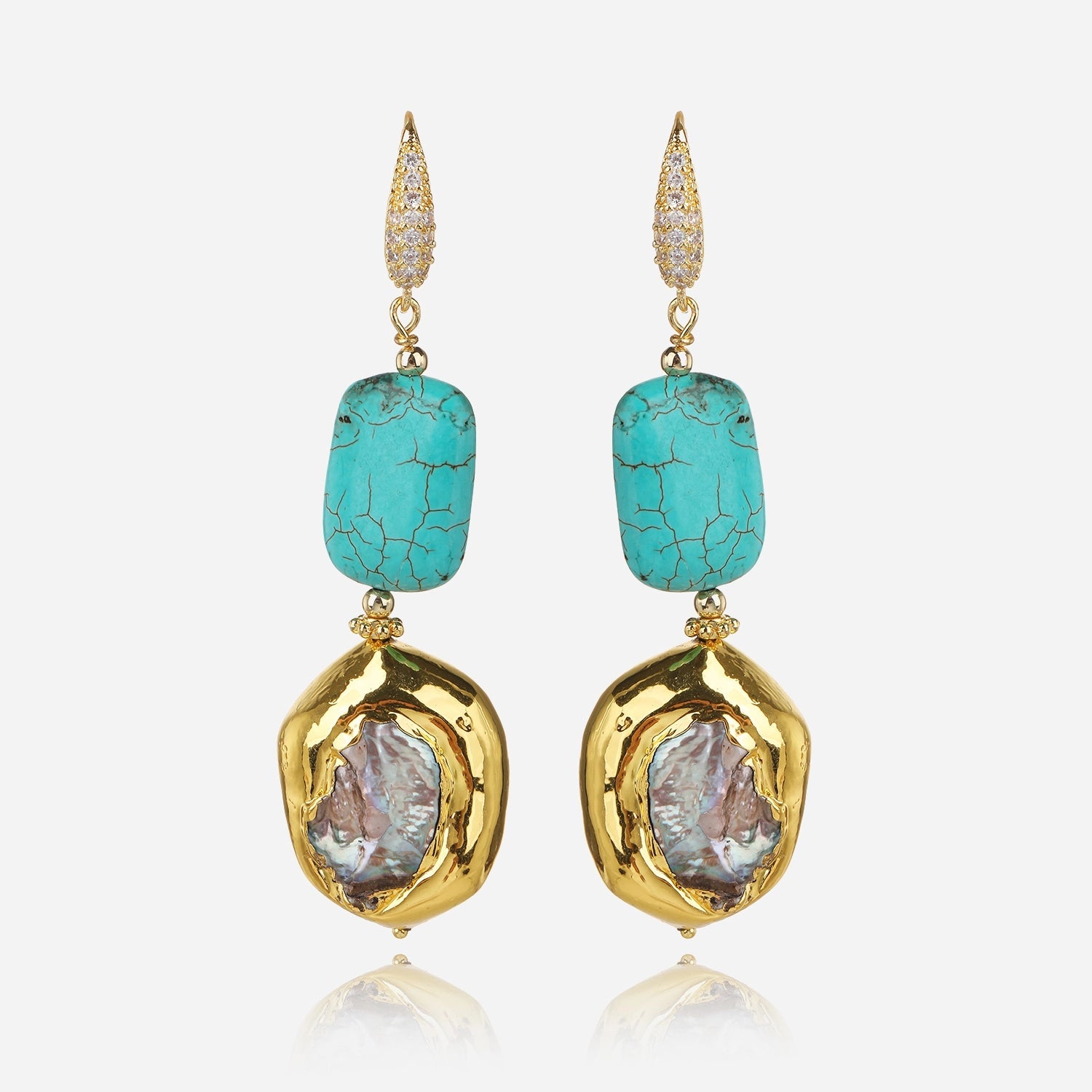 Bluefire Muse Earrings - Voisson