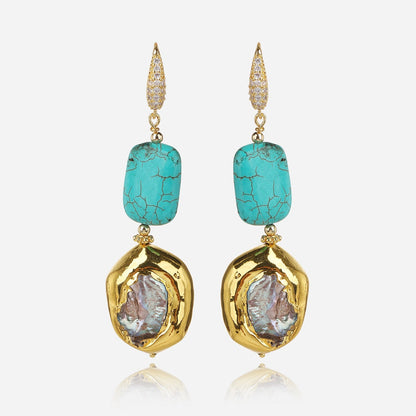 Bluefire Muse Earrings - Voisson
