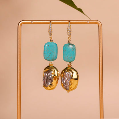 Bluefire Muse Earrings - Voisson