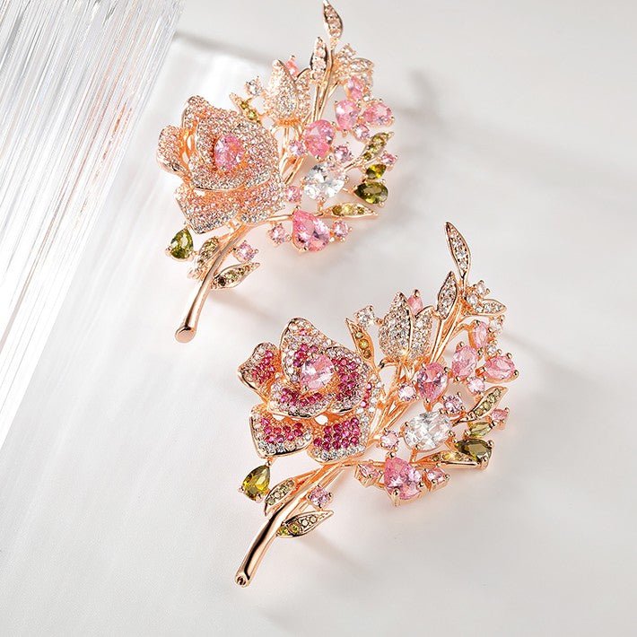 Blush Garden Brooch - Voisson