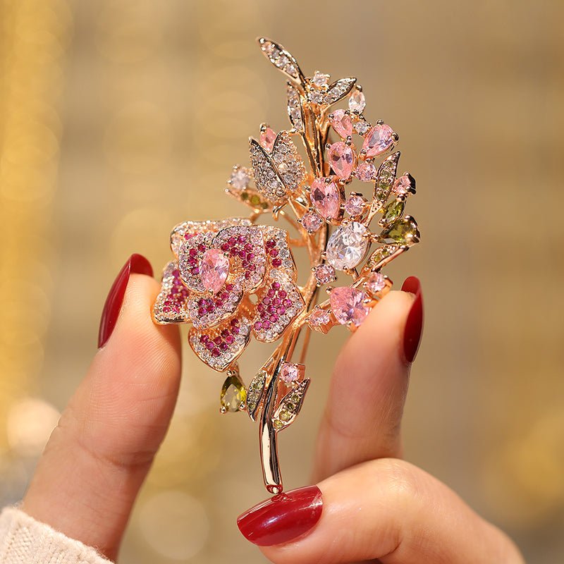 Blush Garden Brooch - Voisson