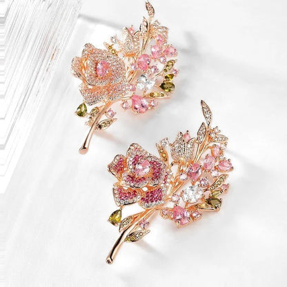 Blush Garden Brooch - Voisson