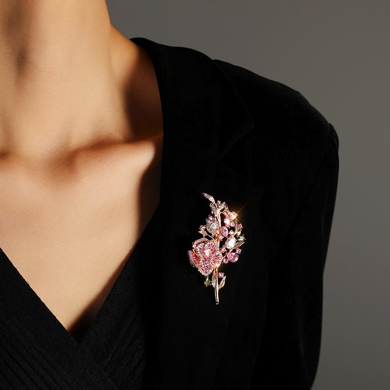 Blush Garden Brooch - Voisson