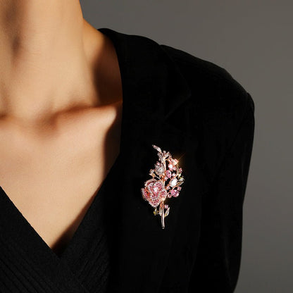 Blush Garden Brooch - Voisson