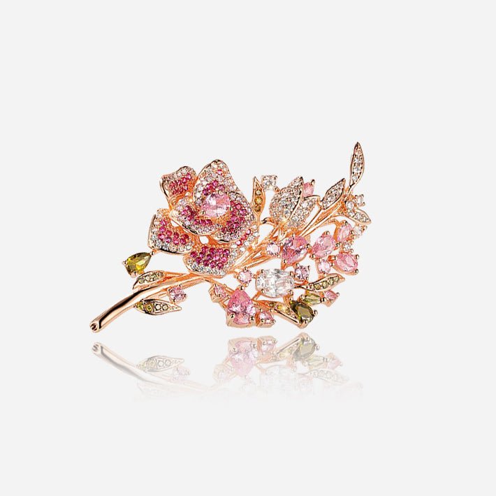Blush Garden Brooch - Voisson