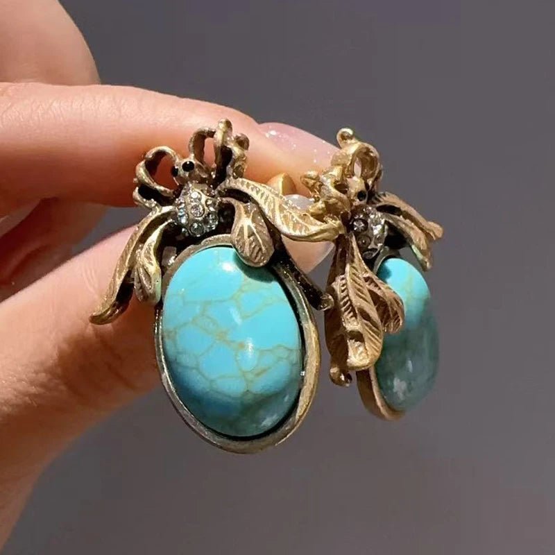 Bohemian Beetle Heirloom Earrings - Voisson