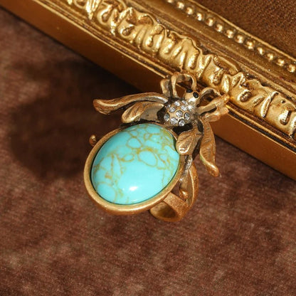 Bohemian Beetle Heirloom Ring - Voisson