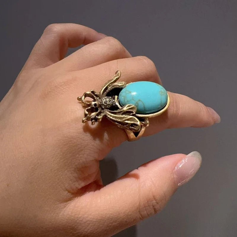 Bohemian Beetle Heirloom Ring - Voisson