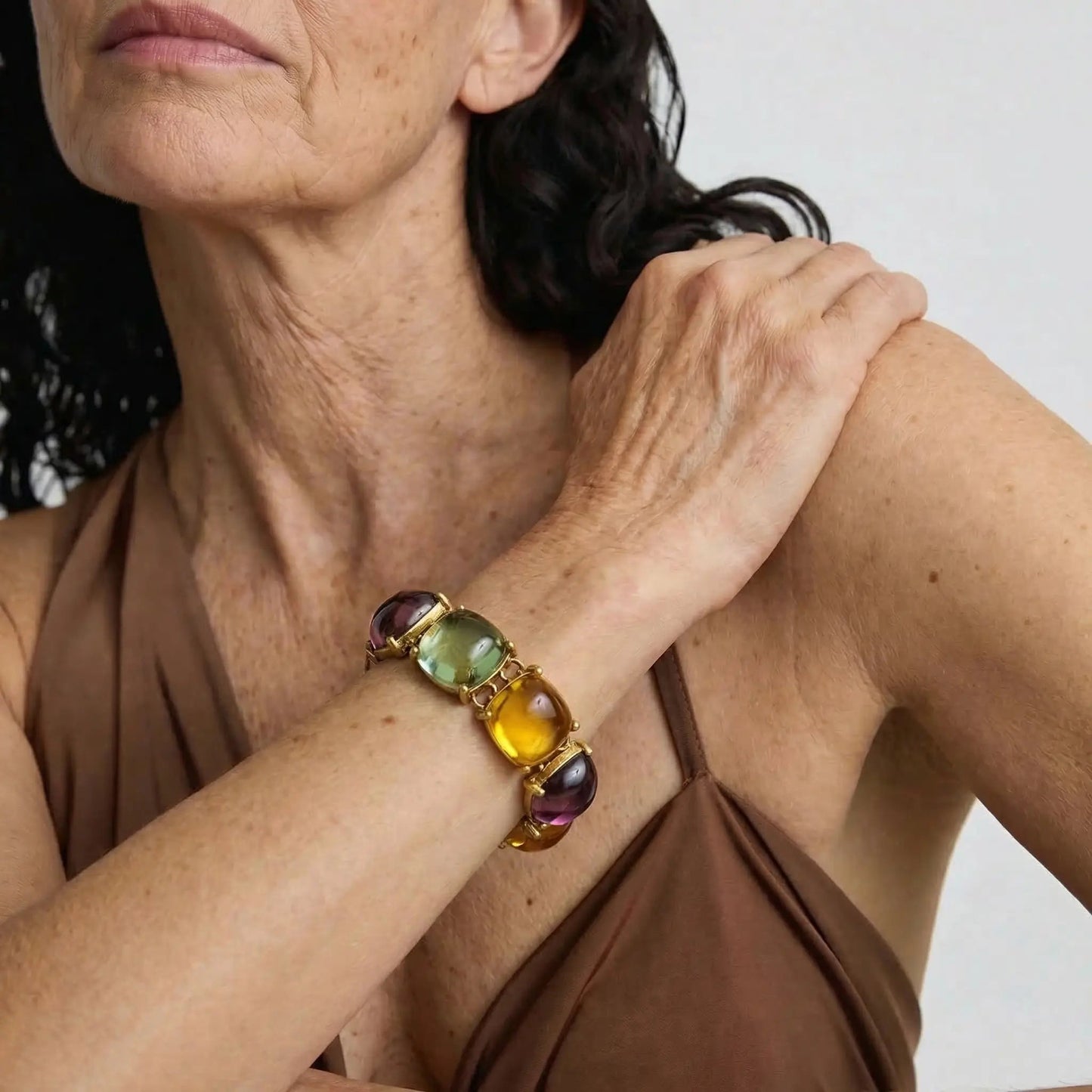 Bohemian Sunset Gem Bracelet - Voisson