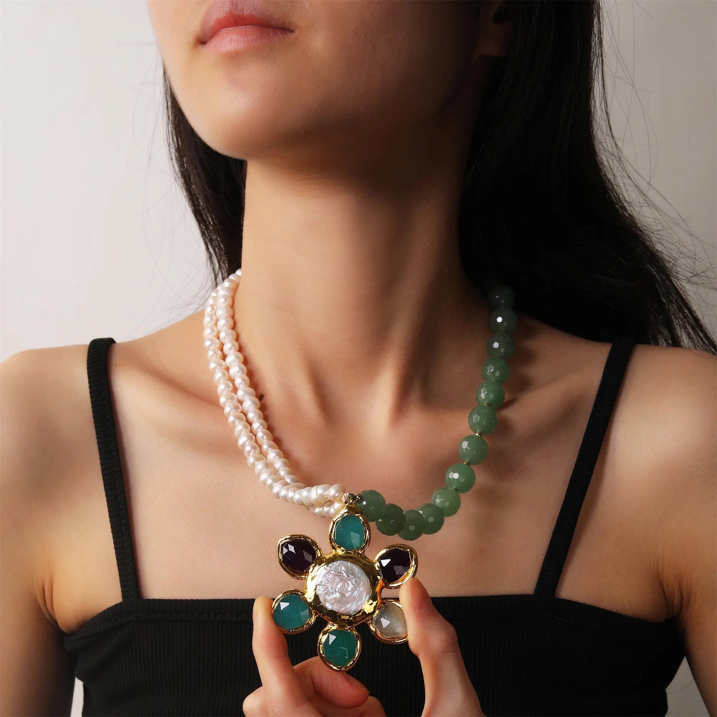 Botanical Bloom Necklace - Voisson