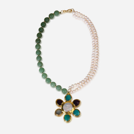 Botanical Bloom Necklace - Voisson
