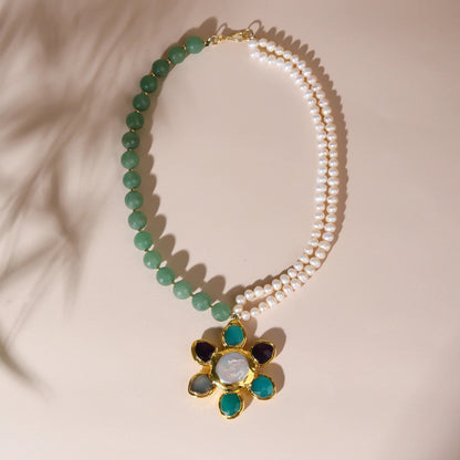 Botanical Bloom Necklace - Voisson