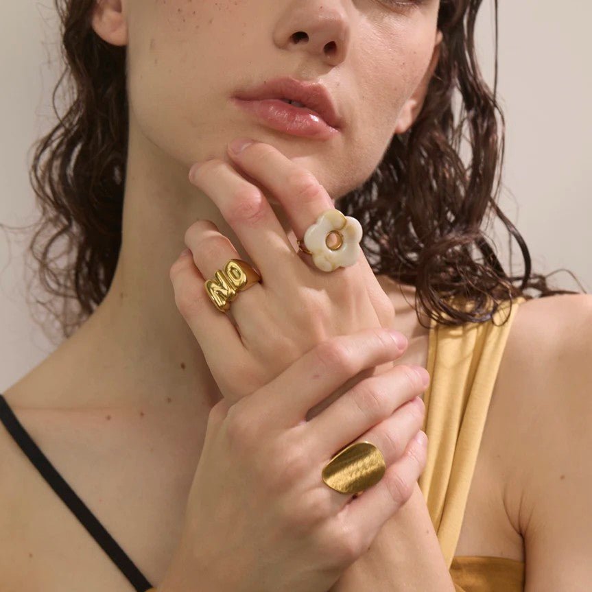 Candy Bloom Open Ring - Voisson