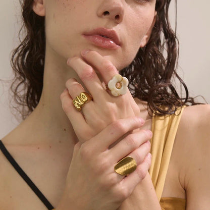 Candy Bloom Open Ring - Voisson