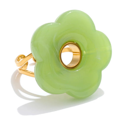 Candy Bloom Open Ring - Voisson