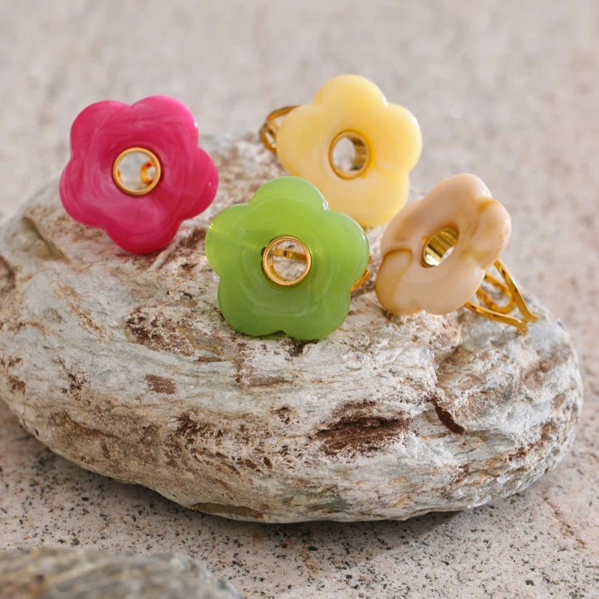 Candy Bloom Open Ring - Voisson