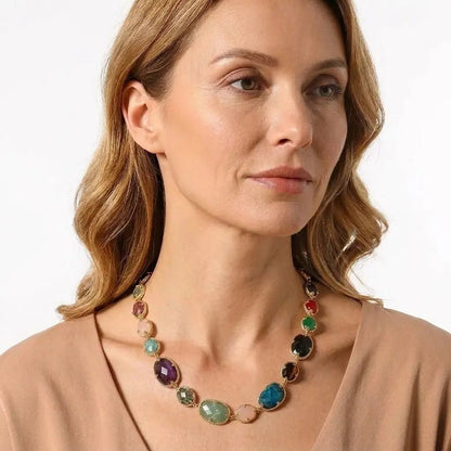 Carnelian Bloom Necklace - Voisson