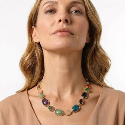 Carnelian Bloom Necklace - Voisson